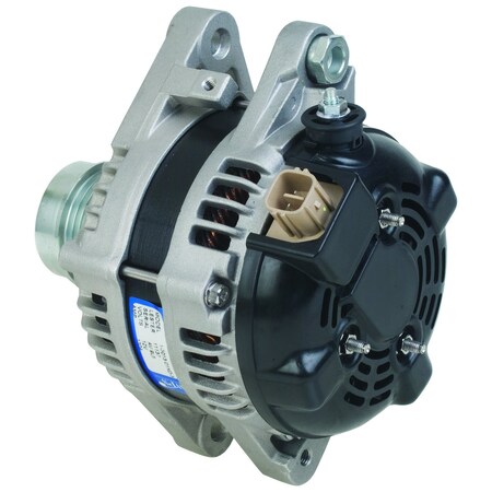 Wai Global Alternator, ALTND IRIF HP, 130 Amp12 Volt, CW, 7Groove Decoupler Pulley 11137N